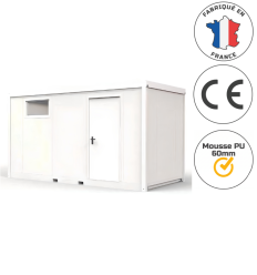 Bungalow vestiaire sanitaire - 1 WC anglais 1 douche