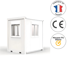 Guérite de chantier 2 mètres
