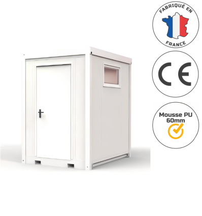 Bloc sanitaire PMR de chantier - WC Handicapé 2 mètres