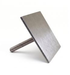 Clou de rue et de parking carré en inox 304L