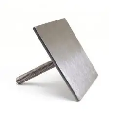 Clou de rue et de parking carré en inox 304L