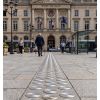 Clou de chaussée et de parking en inox strié diamètre 80, 100, 120 et 150 mm