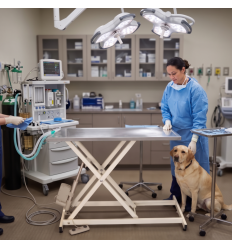 Table chirurgicale veterinaire