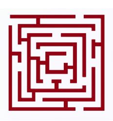 Thermocollé labyrinthe