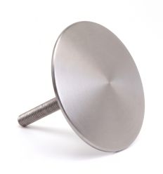 Clou de Voirie et de parking en inox brossé Diamètre 80, 100, 120, 150 et 200 mm