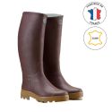 Photo : Bottes Le Chameau doublées cuir Saint Hubert 40