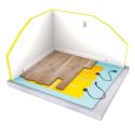 Photo : Film chauffant sol 105 W/m2 46 W (0,9 x 0,5 m)