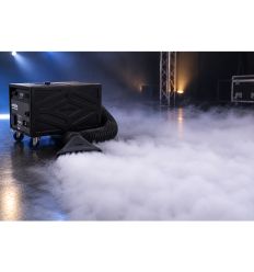 Machine à fumée lourde en situation