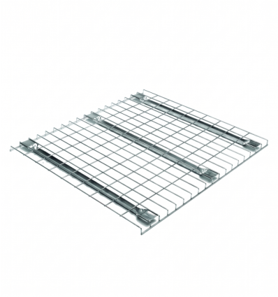 Panneau filaire 3 renforts pour rayonnage