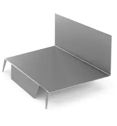 Faitière simple en solin crantée