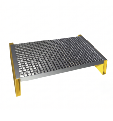 Caillebotis pressé 1800 kg pour racks