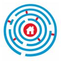 Photo : Jeu thermocollé - Labyrinthe rond