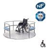Tourniquet PMR en aluminium - 5 places
