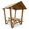 Table de pique nique avec couverte​ en bois PEFC