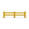 Barrière protection rack industrielle flexible 2200 mm complète