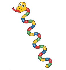 Thermocollé serpent avec alphabet