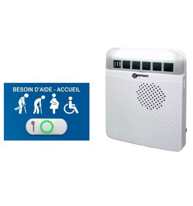 Sonnerie PMR avec flash lumineux