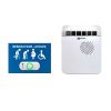 Sonnerie pour PMR avec alarme et flash