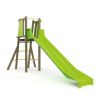 Toboggan professionnel bois Vert - Hauteur 1,3