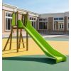 Mise en situation Toboggan professionnel bois Vert - Hauteur 1,3