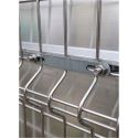 Photo : Bride plate de fixation pour grillage ou portail < 20 mm