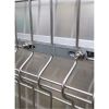 Bride plate de fixation pour grillage ou portail