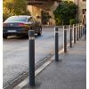 potelet flexible a mémoire de forme recyclé mise en situation voie publique