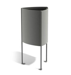 Corbeille extérieur 50 L anti vandalisme