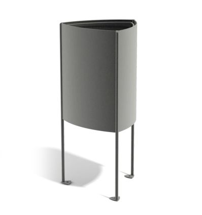 Corbeille extérieur 50 L anti vandalisme