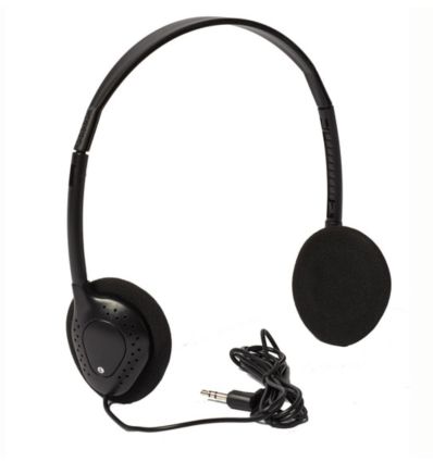 Casque pour boitier récepteur de visite guidée