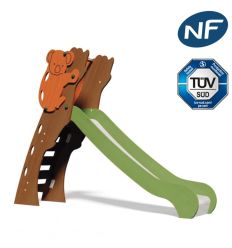 Toboggan Koalah avec glissière Inox - Hauteur 1,72 m