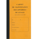 Photo : Carnet de maintenance appareil de levage