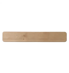 Lisse murale bois pour 5 patères Parkid