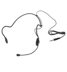 Microphone serre-tête pour boîtier émetteur de visite guidée - Standard
