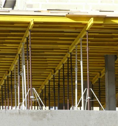 Utilisation d'un étai de chantier