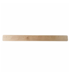 Lisse murale bois pour 10 patères Parkid®