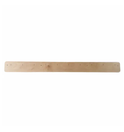 Lisse murale bois pour 10 patères Parkid®