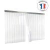 Rideau a laniere pvc standard transparent