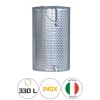 Cuve chapeau flottant 330L à fond plat. Inox 304