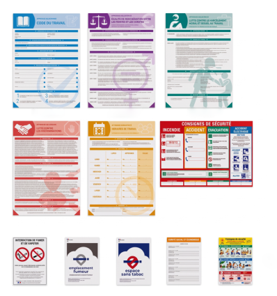 Kit affichage obligatoire entreprise