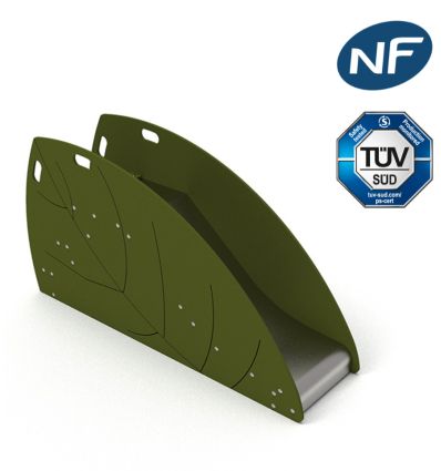 Toboggan Feuille petite enfance - Hauteur 0,59 m