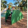 Mise en situation Toboggan Feuille petite enfance