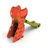 Toboggan Dinosaure pour parc Hauteur 0,9 m de dos