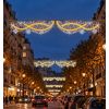 Mise en situation déco de Noël constellation traversée de rue
