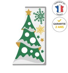 Décoration de noël candélabre rétroréfléchissant Sapin de Noël