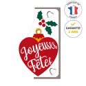 Photo : Illumination de noël candélabre rétroréfléchissante - Joyeuses fêtes