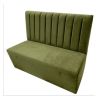 banquette pour restaurant plusieurs dimensions couleur vert olive