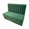 Banquette pour restaurant vert forêt