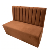 banquette pour restaurant plusieurs dimensions couleur cognac