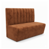 Banquette CHR couleur cognac